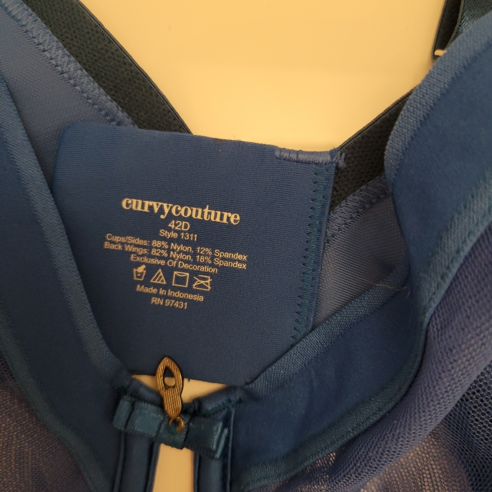 Curvy Couture Bra 42D - Picture 3 of 5